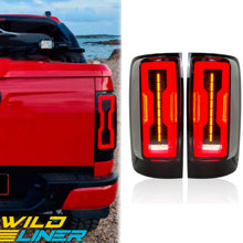 Smoke Black LED Rear Tail Lights For Holden Colorado RG 2012-2020 Rear Lamps