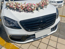 Gloss Black Front Bumper Grille Grill for Mercedes Benz S W222 Sedan 2014-2020 fg249
