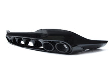 Gloss Black Rear Diffuser + Exhaust Tips for Mercedes CLA W118 C118 CLA35 CLA45 AMG 2020-2023 di115