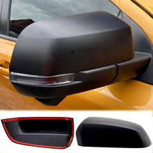 Matt Black Side Mirror Cover Overlay For Ford Ranger Next-Gen PY 2022-2024 Raptor Everest