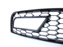 Gloss Black Fog Light Grille Covers For Audi A4 B8.5 2013-2016 Non S-Line
