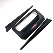 Matt Black Tailgate Handle Trim Cover For Ford Ranger T6 T7 T8 2012-2022 w/ Key Hole