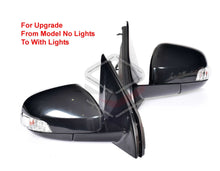 Set Pair LH+RH Electric Door Mirror Wth Light No Memory Ford Falcon FG FGX 2008-2016 Series 1&2