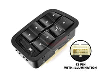 Driver Door Pull Grab Handle Trim + 4 Button Switch For Ford Falcon BA BF XT XR F6 2005-2011