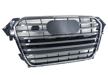 Chrome S4 Style Front Bumper Grille For Audi A4 S4 B8.5 2013–2016 Replacement