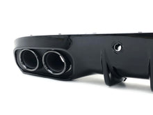 C43 AMG Style Rear Diffuser + Round Exhaust Tips For Mercedes-Benz W205 C205 C300 C43 Coupe AMG 2015-2021