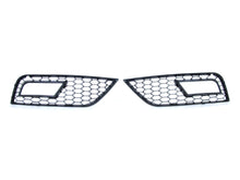 Gloss Black Fog Light Grille Covers For Audi A4 B8.5 2013-2016 Non S-Line