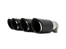 65mm Inlet Dual Carbon Exhaust Tips Replace for BMW Audi Mercedes Models