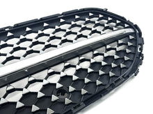 Chrome Diamond Style Front Grille For Mercedes C-Class W206 C206 C220 C300 2022+ Non-AMG