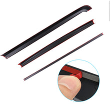 4pcs Tailgate Cover Trim Rear Protector Trim for Ford Ranger 2012-2022 Dual Cab Black