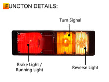 Pair Rear Tail Lights For Holden Rodeo KB TF RA 1981-2006 2007 Tray Ute