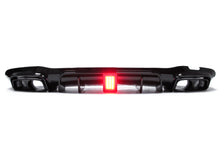 LED Lights Rear Diffuser + Exhaust Tips for Mercedes E W213 Seden AMG 2017-2020