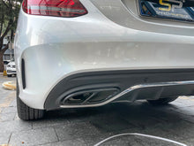 Black Exhaust Pipe Muffler Tips for Mercedes W212 W205 C207 W166 W253 et33