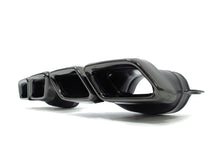 C63 Style Black Rear Diffuser + Exhaust Tips For Mercedes W205 Sedan Non-AMG 2015-2021