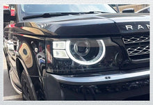 Pair LED Front Headlights For Land Rover Range Rover Sport L320 2006-2013 Head Lamp without AFS