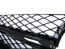 Gloss Black Honeycomb Front Grill for Mercedes W204 Sedan C63 AMG 2008-2011 Pre-LCI