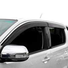 Injection Weather Shields Window Visors For Toyota Hilux Dual Cab 2015-2024 N80
