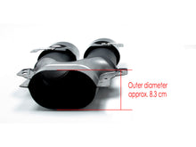 E53 AMG Rear Diffuser + Black Exhaust Tips for Mercedes W213 Sedan AMG Pack 2016-2020 di25