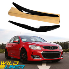 Head Light Eyelids Eyebrows Lid Black For Holden Commodore VF SS SSV SV6 S Evoke 2013-2018
