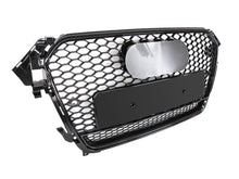 RS4 Style Quattro Honeycomb Front Grille For Audi A4 S4 B8.5 2013–2016