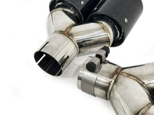 62mm Inlet Carbon Fiber Exhaust Tips Tailpipe Universal