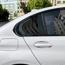 Side Rear Window Louver Shutter Cover For BMW 3-Seires G20 Sedan 2019-2022