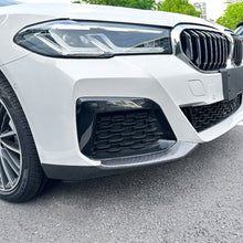 Front Bumper Canards Fins for 2017-2020 BMW G30 with Sports Package