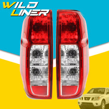 Pair Rear Lamps Tail Lights For Nissan Navara D40 2005-2016 Ute w/o Bulbs