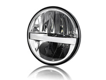 5-3/4” Round LED Headlight Hi/Lo Beam + Halo for Harley, Honda, Yamaha, Indian, Bobber