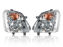 Pair Front LED Headlights Head Lamps For Holden Rodeo RA 2003-2006
