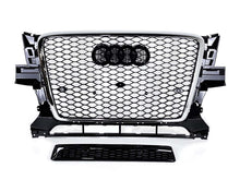 Chrome Honeycomb Front Bumper Grille Mesh Grill for Audi Q5 Non-Sline 2008-2012