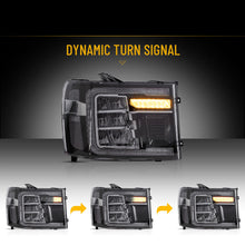 LED Headlights Assembly for GMC Sierra 1500/2500HD/3500HD 2007-2013
