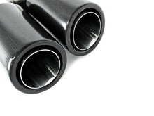 Carbon Fiber Exhaust Tips Fit For Porsche 718 Boxster 982 Cayman 2017-2024