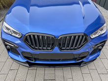 Glossy Black Single Slat Front Kidney Grille Grill for BMW X6 G06 2020-2023 fg116