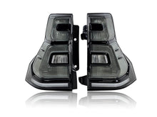 Smoke Black LED Tail Lights Rear Lamp For 2010-2017 Toyota Land Cruiser Prado FJ150 GX, GXL, VX, Kakadu, TX, TZ trims