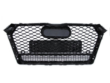 RS4 Style Honeycomb Front Bumper Grille For Audi A4 S4 B9 2017–2019