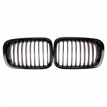 Gloss Black Front Hood Kidney Grille for BMW 3-Series E46 Sedan 1998-2001