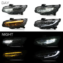 Left+Right LED Headlights For Honda Civic 2016-2021 DRL Sequential Indicator Pair