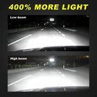 Pair 7'' Round LED Headlights Hi/Lo Beam DRL Turn Lamps For Mazda MIATA MX-5