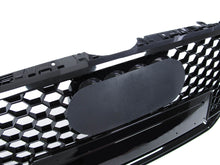 RS4 Style Honeycomb Front Bumper Grille For Audi A4 S4 B9 2017–2019