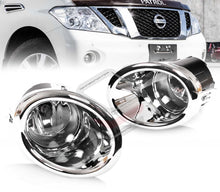 Full Set Fog Light Spot Driving Lamp KIT (Chrome) For Nissan Patrol Y62 2012-2017