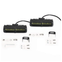 2x 6" LED Work Light Bar Spot Pods Amber Fog Lamp Offroad Drving Trcuk & Wiring