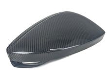 Real Carbon Fiber Mirror Caps For Audi A6 S6 RS6 A7 S7 RS7 C8 w/o Lane Assist