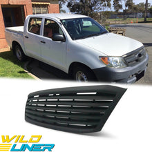 Black Front Grille Billet Style fits Toyota Hilux Ute 2005 - 2008