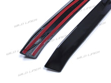 Gloss Black Rear Window Spoiler Side Canard Splitter for VW Golf 6 MK6 GTI R GTD