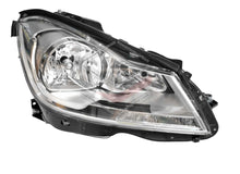 RH Right Head Light Lamp Halogen (Chrome) For Mercedes Benz C Class W204 LCI 2010-2014 Sedan / Wagon / Coupe