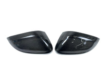 Gloss Carbon Fiber Mirror Covers Replacement Audi B9 A4/S4/RS4 A5/S5/RS5 Lane Assist