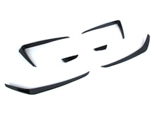 Glossy Black Front Bumper Canards Fog Light Cover Trim for VW Golf MK7 GTI 2013-2016 vw89
