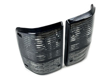 Pair LED Tail Lights Lamp For Nissan Patrol GQ 1/2 Series 1988-1997 Smoked+Black