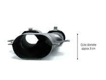 AMG Style Rear Diffuser + Exhaust Tips For Mercedes W205 S205 C180 C200 C43 AMG Sedan 2015-2021